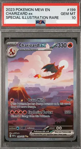 2023 Pokémon Charizard ex - PSA GEM MT 10 (Special Illustration) - 199/165