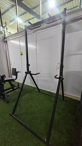 Adjustable  Foldable Power Squat Rack with Pull-up Bar