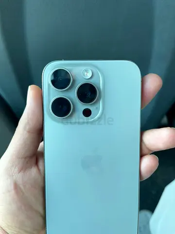Apple iPhone (Silver/White) with Triple Camera - Good Condition 15 pro