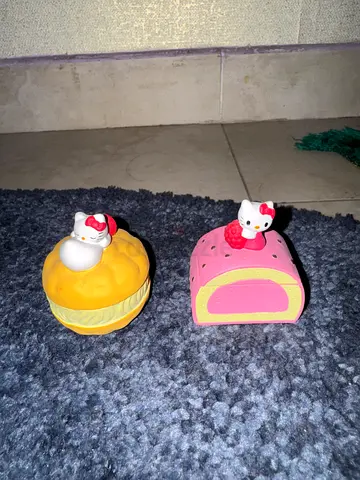Hello Kitty Dessert Figure Trinket Boxes (Pair)