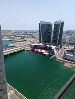 Furnished Studio | Balcony with Canal View | 3 Payments | Ready to Move