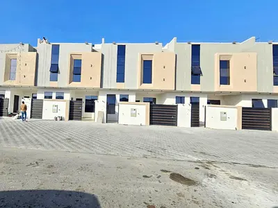 🏠 Villa for rent in Al Helio 2, Ajman - 4 master bedrooms, majlis, living room, and maid's room