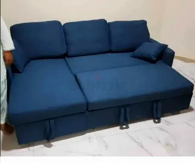 Brand New L shap sofa come Bed with storage available