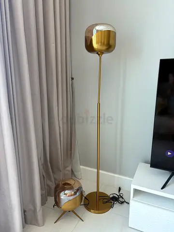 KARE Design Goblet Table Lamp  Floor lampn set - Brass Finish
