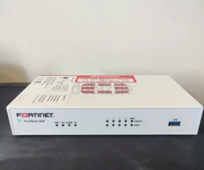 Fortinet FortiGate 30E Firewall / Security Appliance - Good Condition