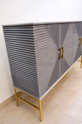Turano Solid Wood Modern Design Sideboard