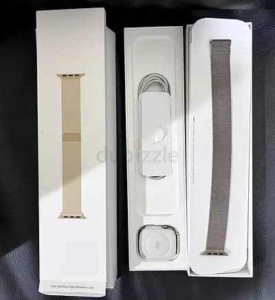 Apple Watch Gold Stainless Steel Milanese Loop - Brand Boxed