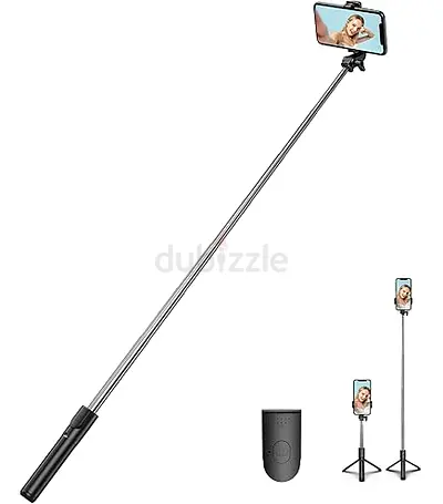 Foldable Bluetooth Selfie Stick with Tripod and Remote