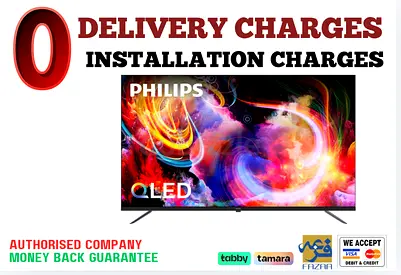 Philips 65 Inch TV Ultra UHD QLED TV -4K/ Brand New/ 1 Year Warranty