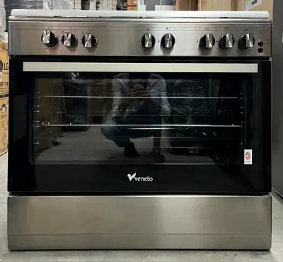 New Veneto Cooking Range 90x60Cm Gas Cooker C3X96G5VC without Box