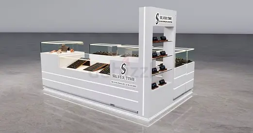 Retail Jewelry Kiosk Design Dubai For Sale
