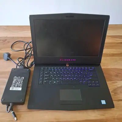 Alienware 15 R3 Gaming Laptop with Charger - Good Used Condition