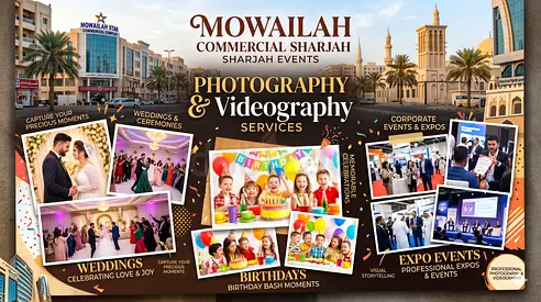 📸 Professional Photography  Videography Services in Muwaileh Commercial, Sharjah | Premium