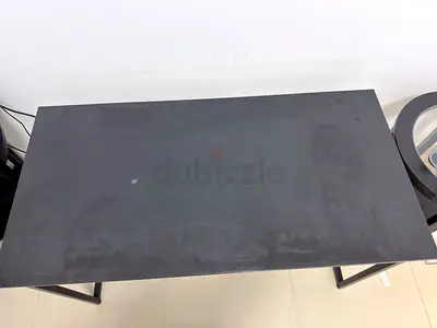 Modern Black Study Desk / Work from Home Computer Table