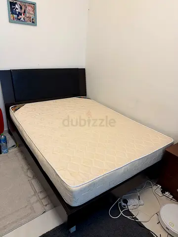 Queen Bed with Pan Mattress