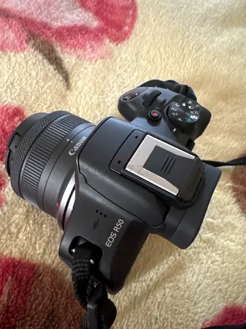 Canon EOS R50 mirrorless camera with lens - good condition
