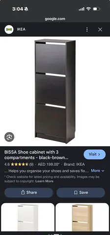 IKEA shoe cabinet