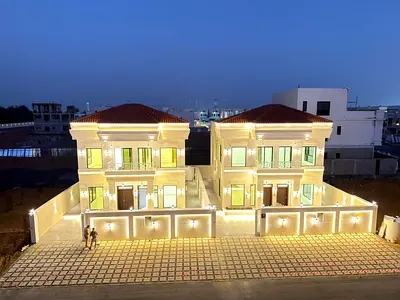🏡 Villa for sale – Al Helio 2, Ajman | 4 master bedrooms | Includes registration and ownership fees