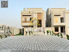 Luxury villa for sale in Al Zahia – 3 floors + roof | Modern design | Strategic location