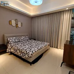Furnished one bedroom and living room apartment for monthly rent in Al Rashidiya 1, Ajman, featuring