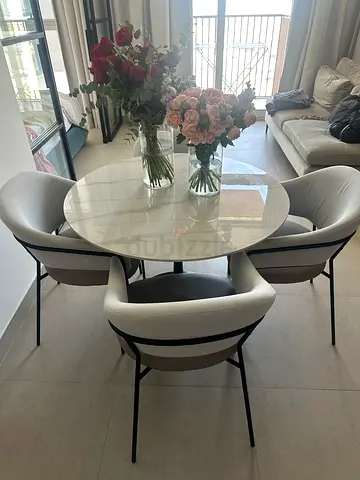 Table and 4 chairs
