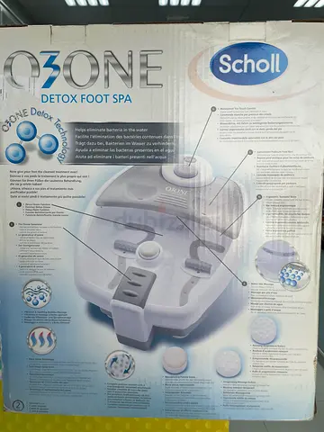 Scholl O3ONE Detox Foot Spa - Boxed, Lightly Used
