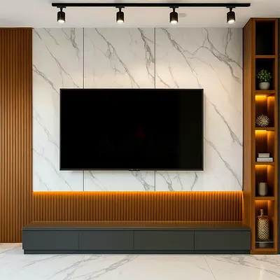 Elegant Modern TV Console