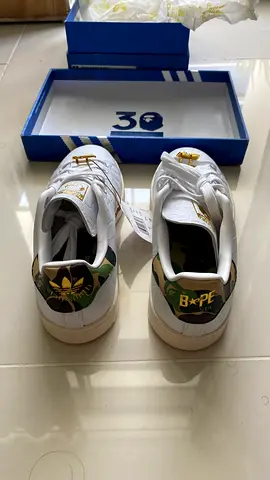 adidas
x BAPE Stan Smith 30th Anniversary sneakers