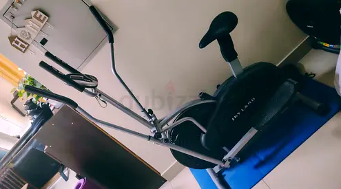 Used Elliptical Cross Trainer with Seat - Good Condition