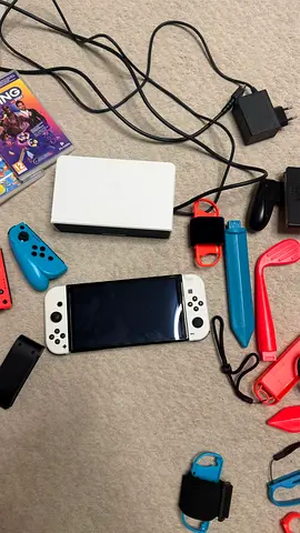 Nintendo Switch OLED Full Bundle – Excellent Condition + Games