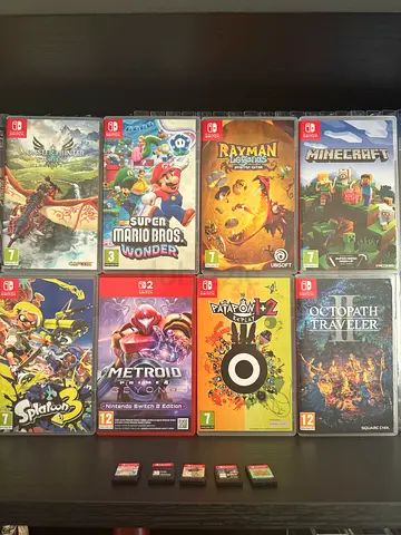 Bundle of 13 Nintendo Switch games