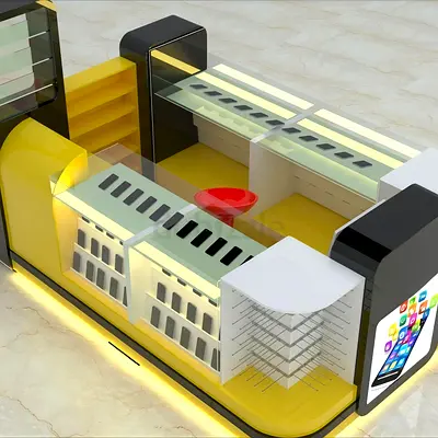 Modern Mobile Retail Kiosk