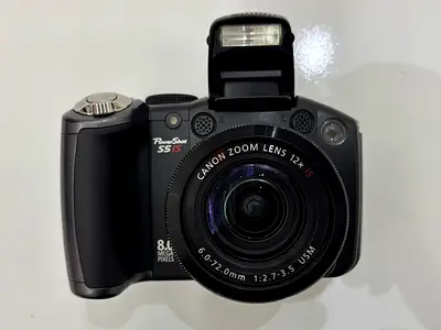 Vintage Canon PowerShot S5 IS (2007) – Tested  Working