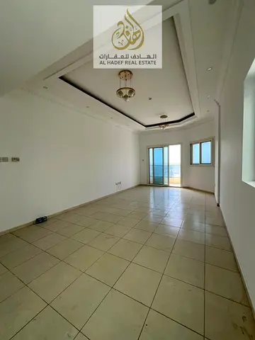 3 Bedroom Hall Apartment with Balcony for Annual Rent in Al Majaz 3 Sharjah | Family Residential Ap