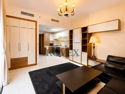 Vacant Furnished Studio | Mid Floor | Al Furjan