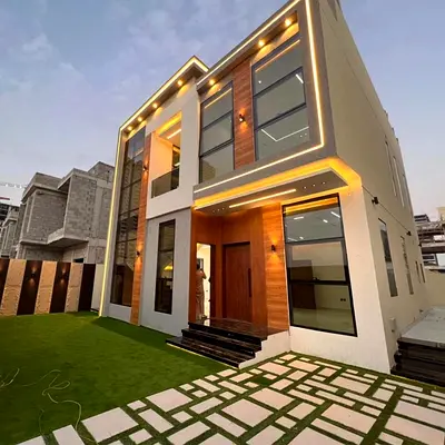 🏡 فيلا مودرن فخمة للبيع في الحليو 2 | 4 غرف ماستر + مجلس + صالتين + حوش كبير | شامل رسوم التسجيل والتملك | 1,600,000 درهم
