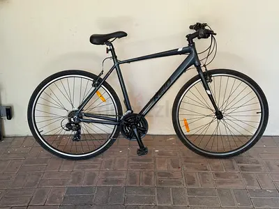 URGENT SALE — Reid Hybrid City Bicycle + Lock | AED 500