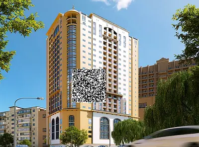 For sale under construction, Al-Na'amiyah Tower 1. Delivery by the end of 2027. Down payment 90,000 including two installments. One bedroom and living
