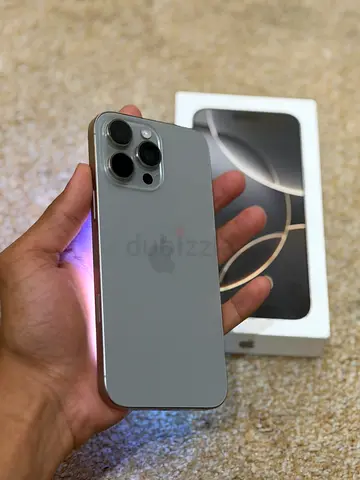 IPHONE 16 PRO MAX 256 GB PHYSICAL SIM 100% BATTERY HEALTH