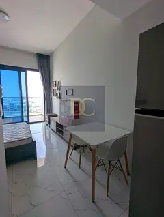 Furnished Studio | Alexis Tower | Balcony with City &amp; Marina Views