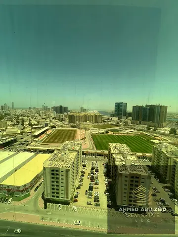 Cheapest 1BHK for annual rent- Master bedroom- 2 bathrooms - Closed kitchen - Prime location close to all services + directly on Sheikh Khalifa Street