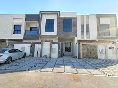 🏠 Villa for rent in Al Bahia area, Ajman - 4 master bedrooms, living room, majlis, prime location, first occupancy