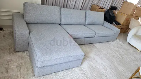 Comfortable ikea kivik lshape sofa brand new condition