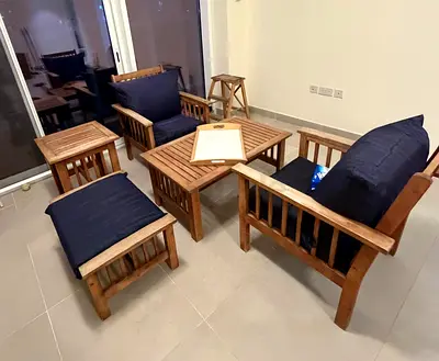 Solid Wood set outdoor