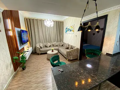 One bedroom and living room for monthly rent in Garden City, Al Hamidiya, Ajman | Includes bills and internet