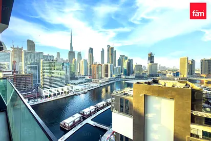 Burj And Canal View | Rented | High Floor