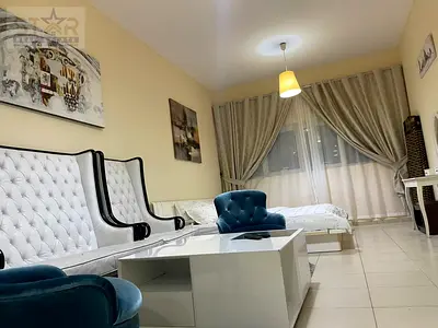 استوديو للايجار الشهري في ابراج عجمان وان