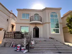 🏠Villa for rent – ​​Al MOAIHAT 3 area, Ajman – 5 master bedrooms, living room, majlis, ma