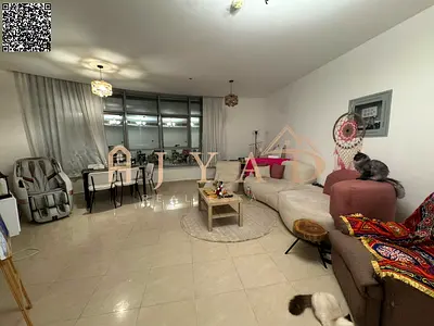 2BR hall apartment for sale in Concord Tower on Sheikh Khalifa St. New tower, gym, 2100 sqft, 2 balconies, central AC, high floor.