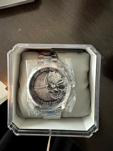 Police Skull Watch